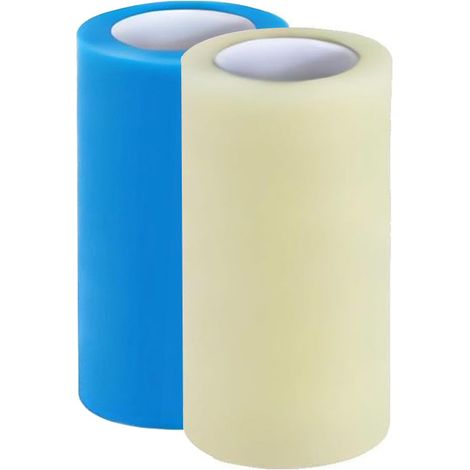 Colle de réparation blanche + bleue 3 cm x 10 m x 2 piècesColle de réparation de vieillissement imperméable pour l'extérieur (1/5)