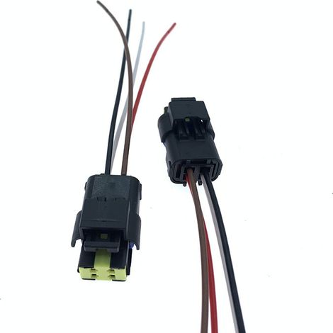 Applicable to Cadillac XTS, Peugeot Citroën daytime running light and fog light plugs, wiring harness plugs (1/4)