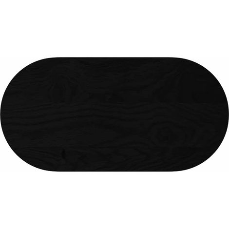 Dessus de table  Dessus de bureau  Plateau de table 80x40x2 cm bois de chêne massif ovale