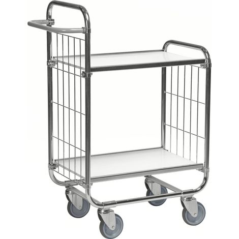 Carrello portatutto 4 ruote girevoli con freno - Kongamek