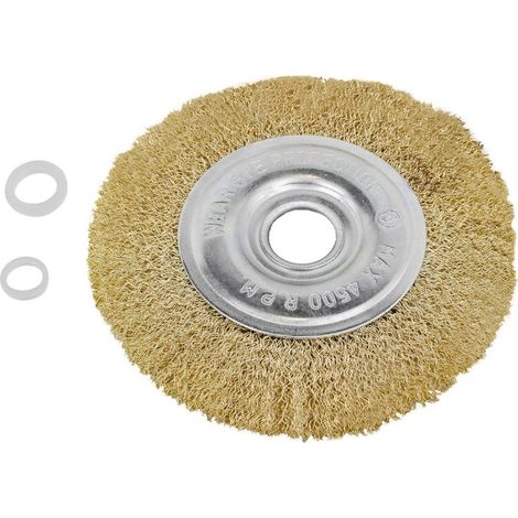 Weiche Winkelscheibenbürste für 150-mm-Schleifmaschinen