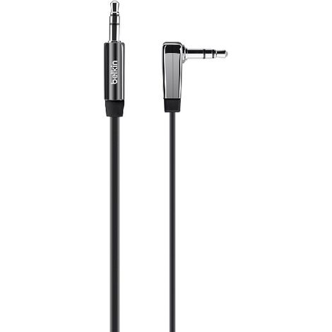 CABLE AUXILIAR BELKIN AV10128CW03-BLK  MIXIT UP JACK 3.5mm 0,9m COLOR NEGRO