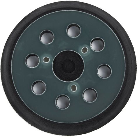 Trade-Shop Klett Schleifteller / Stützteller / Haftteller / Polierteller 125mm für viele Makita Hitachi Milwaukee Porter Cable Exzenterschleifer - 1 Stück (1/3)