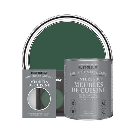 Peinture pour Meubles de Cuisine, Finition Brillante - Pinède (1/2)