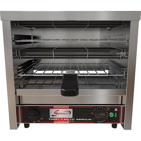 Toaster - Super Club - 2 étages - 230 V - long. 428 mm - Sofraca
