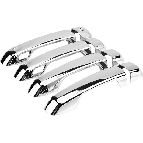 8-teiliges Set verchromter Türgriffabdeckungen für Toyota Land Cruiser Prado 2010-2018 (1/5)