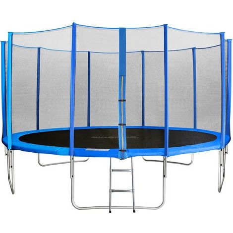 MyJump 4,30 M Trampoline de jardin bleu (1/2)