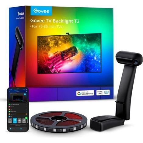 Govee - Envisual TV Backlight T2 with Dual Cameras 55" - 65"