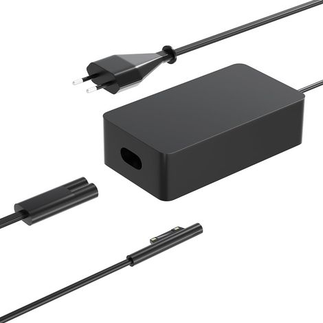 127W 102W Chargeur Compatible avec Microsoft Surface Laptop Studio/Go 1 2 3 Book 3 2 1/Surface Laptop 7 6 5 4 3 2 1 Pro 10 9 8 7 7+ 6 5 4 3 X Windows Adaptateur