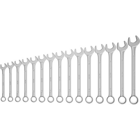 FAMEX 10345-15 Jeu de clés mixtes - 15 pcs