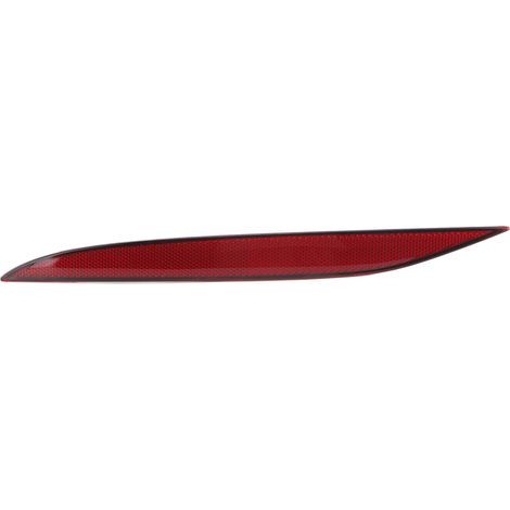Lentille Rouge LED Pare-chocs Réflecteur Lumières Pare-chocs Arrière Réflecteur Lentilles Pare-chocs Queue côté Réflecteur Panneau Remplacement pour Modèle X 2018 à 2023. (1/5)