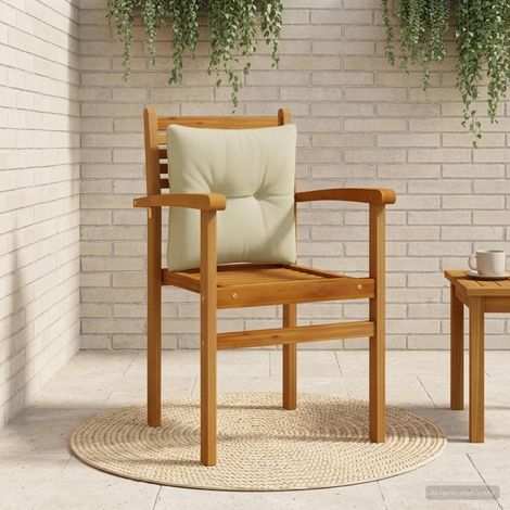 vidaXL Coussin de dos PUTTEN 100 % polyester Vert clair (1/5)