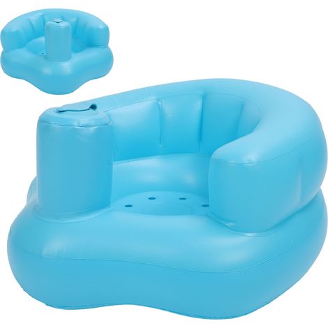 Chaise gonflable pour bébé, pompe à Air intégrée, canapé de soutien dorsal en PVC souple pour bébé, pour l'apprentissage assis en bas âge (1/5)