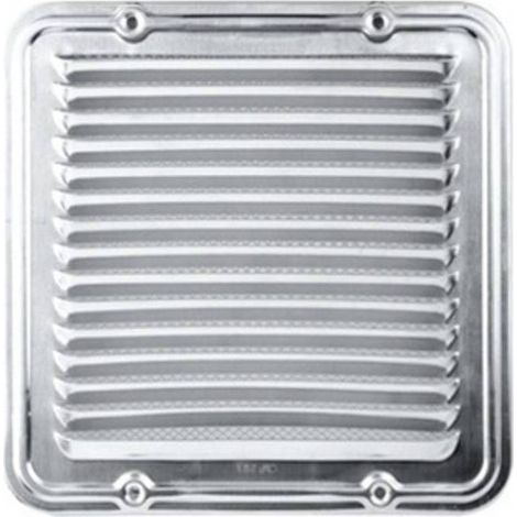 GRIGLIA AERAZIONE ALLUM C/RETE ANTINS 23X23 CM