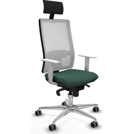 piqueras-y-crespo Horna chaise de bureau blanc confortable