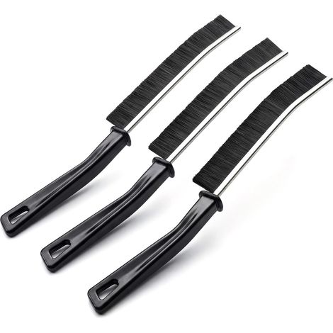 Brosse à Joints à Poils Durs pour Nettoyer Les Coins et Fentes, Brosse Nettoyage Idéale pour Carrelage, Salle de Bain, Cuisine et Douche (1/5)