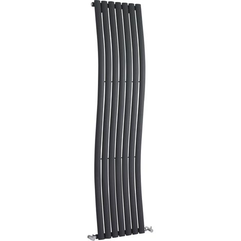 Balterley Pattingham Aldershawe Vertical Single Panel Radiator, 1785mm x 413mm - Anthracite