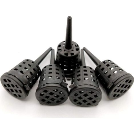 Lntyq Paniers à engrais pour bonsaï avec couvercle, 5 paniers en plastique pour engrais de fleurs, boîte à engrais portable pour plantes en pot, orchidées et bonsaï