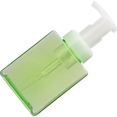 Flacon mousseur vide 250ml vert fluo, distributeur à pompe rechargeable pour savon liquide, récipient plastique économique (1/5)
