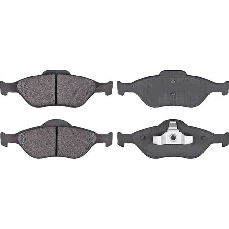KIT PASTIGLIE FRENO ANTERIORI compatibile con FORD FUSION (JU) / PASTIGLIE FRENANTI AUTO OEM FDB1394, / SOSTITUZIONE DIRETTA / BASSA POLVERE / SILENZIOSO