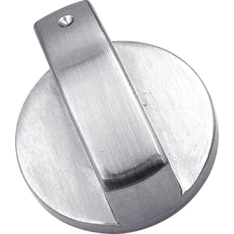 Bouton de commande universel pour cuisinière à gaz, argent, adaptateurs, bouton rotatif de remplacement pour brûleur, 6 mm/0,24'' (1/4)