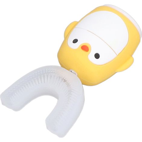 Brosse à dents électrique enfant en forme de U, 5 modes étanches, soin buccal 360° pour enfants