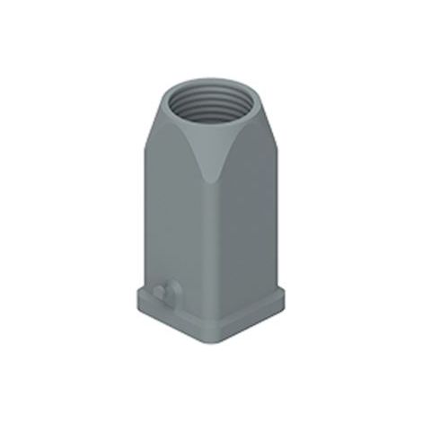 capot 2 pivots - haut profil - sortie verticale - m20 - gabarit 21.21 - ilme mkhv20