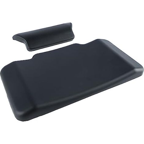 Coussin arrière moto, 3 cm d'épaisseur, cuir PU, accessoire pour repose-dos (1/5)