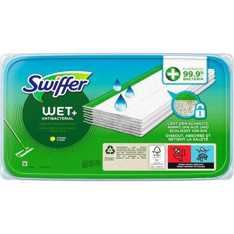 Swiffer Wet Wischtücher Nachfüllpackung 10er