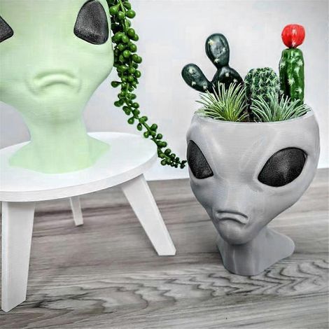 Pot de fleurs sculpté universel pour plantes en pot, ornements de jardin B-- (1/5)