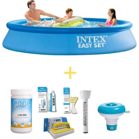 Intex Piscine Easy Set Ronde - 305x61 cm - 7-pièces  S21289 (1/4)