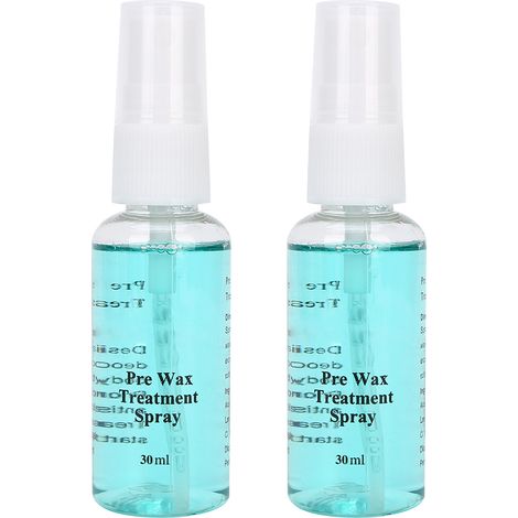 Cire dépilatoire, cire de soja, cire chaude, solution nettoyante et revitalisante avant épilation, 30 ml pour deux. (1/4)