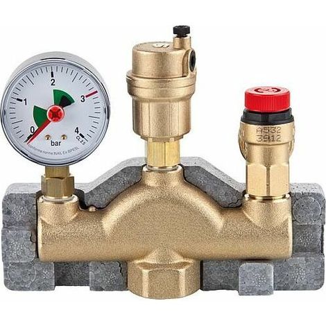 Isolation de rechange pour groupe de sécurité de chaudière – Améliore l'efficacité énergétique – Protection des composants – Pression max 6 bars (1/2)