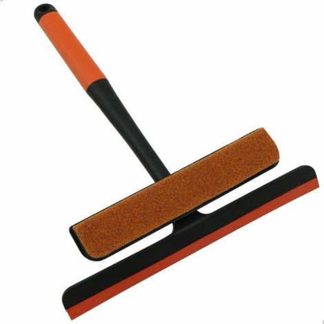 Kit nettoyage vitre 3 en 1 - Raclette 27cm Poignée ergonomique - Nettoyage fenêtre (1/5)
