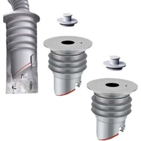 Bouchon Anti Odeur Machine à Laver, 45-50mm Oint de Tuyau de Machine à Laver, Bouchon D'Étanchéité(2PCS) (1/4)