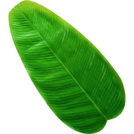 Feuilles de Bananier Artificielles Grandes Décorations Tropicales pour Fêtes