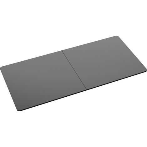 Piano del tavolo in truciolare 160 x 75 cm nero 030010279