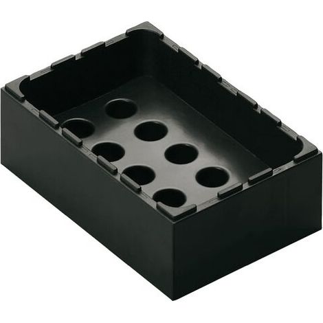 Schubladeneinteilung Aqurado, Für 10 x Spannzangen ER16 Maße in mm (BxTxH): 144 x 144 x 48