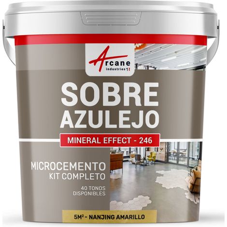Microcemento sobre azulejos