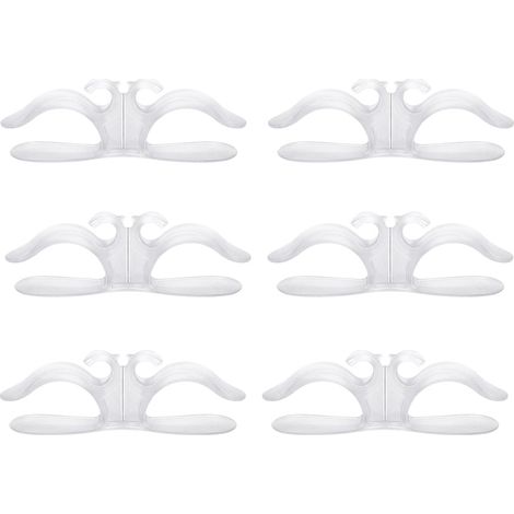 Organizador de cables de cocina, 9,6 x 3 cm, pequeño enrollador de cables multifuncional para electrodomésticos de cocina, transparente, 6 unidades. (1/5)