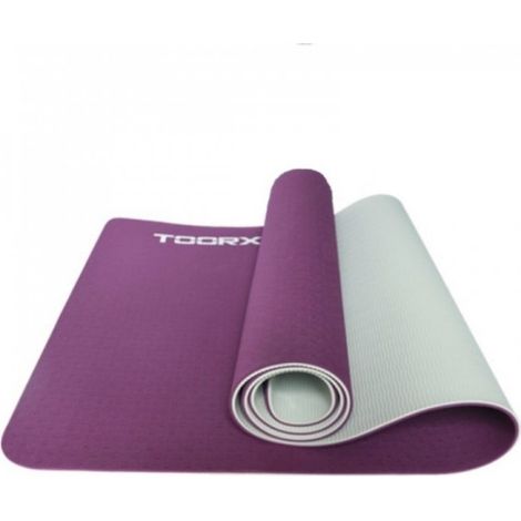 MAT-184 - Materassino per yoga bicolore professionale - 183x60x0,6 cm