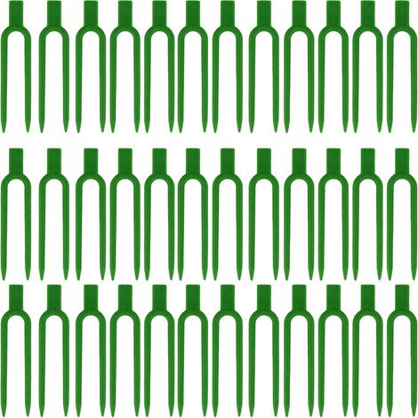 Tuteurs pour fraisiers, fourches de fixation pour plants de pastèque, clips de maintien pour jeunes plants, 5 pièces (1/5)