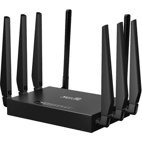 Industrieller 5G-WLAN-Router (1200 Mbit/s), abnehmbares 5G-CPE mit 8 Antennen, entsperrbares Modem, mobiles Breitbandnetzwerk, US-WAN-Stecker (1/5)