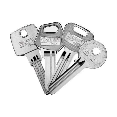 Chiave Piatta Dexter DX1 Silca Ottone Nichelato 5 Pezzi