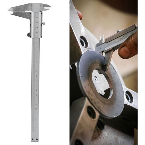 Pied à coulisse ZX Vernier, pied à coulisse en acier inoxydable, étanche et résistant à l'huile (1/5)