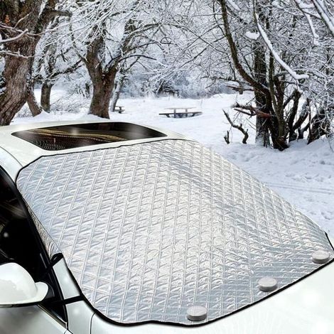 Magnetic windshield cover, snow guard for windshield, frost protection, ice protection – 157 x 126 cm
