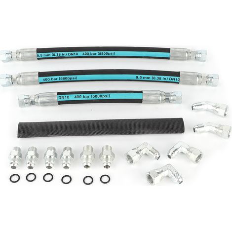 GARRYFIZH Ligne HPOP tuyau croisement haute pression pompe à huile pour Ford 7.3L Powerstroke/E‑350 Club Wagon