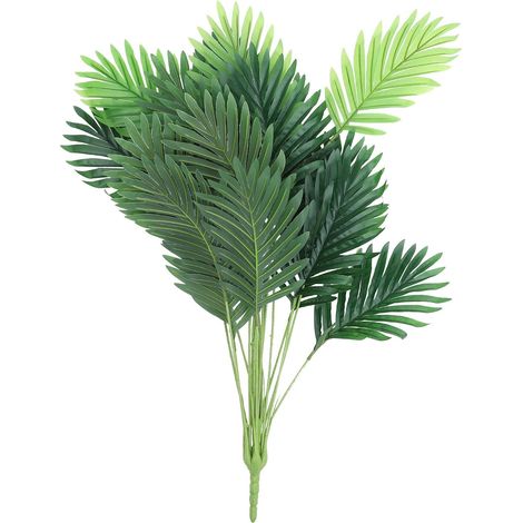 Plante Artificielle Réaliste Décoration Élégante Verte en PVC et Tissu Réutilisable sans Pot, 70cm pour Intérieur pour Bureau et Fête (1/5)