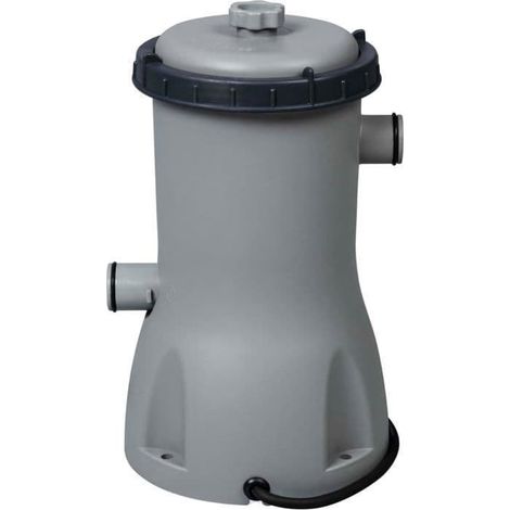 Pompe de filtration pour piscine hors sol 110V-240V - Pompe de nettoyage et de circulation de 330 GPH (1/4)