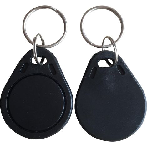 13.56mhz rfid 1K badge étanche noir (Lot de 100)